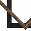 vidaXL Nástenná plávajúca polica 2 ks Staré drevo 43 x 15 x 47 cm