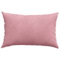vidaXL Vankúše na pohovku 2 pcs Ružová 60 x 40 cm Kordúrová tkanina