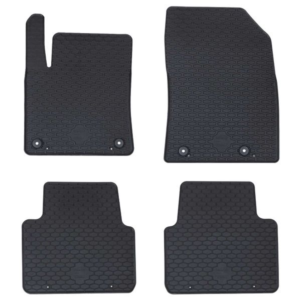 vidaXL Autokoberec 4 pcs Čierny vhodné pre CITROEN C3 AIRCROSS 2017-