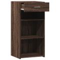 vidaXL Komoda hnedý dub 45x42,5x93 cm spracované drevo