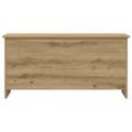 vidaXL Úložná truhlica Dub artisan 100 x 40 x 50 cm Kompozitné drevo
