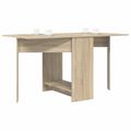 vidaXL Jedálenský stôl 138 x 70 x 73,5 cm Kompozitné drevo Dub sonoma
