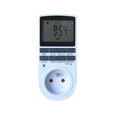 Spínacia zásuvka GETI GDT02 digitálna týždenná