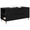 vidaXL Konferenčný stolík Čierny dub 102 x 44,5 x 50 cm