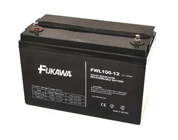 FUKAWA batéria FWL 100-12 (12V; 100Ah; závit M6; životnosť 10 rokov)