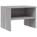 vidaXL Nočné stolíky 2 ks sivý dub sonoma 40x30x30 cm spracované drevo