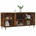vidaXL TV skrinka dymový dub 103,5x30x50 cm spracované drevo