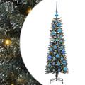vidaXL Umelý vianočný stromček Zelená 120 cm PVC, plast a oceľ