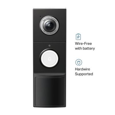 Inteligentný zvonček TP-Link Tapo D235 IoT, 3MPx, batéria, set s TAPO D100C