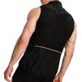 Pánska bežecká vesta Pulse X Black - GymBeam, veľkosť L