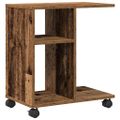 vidaXL Bočný stôl Staré drevo 50 x 30 x 55 cm Kompozitné drevo