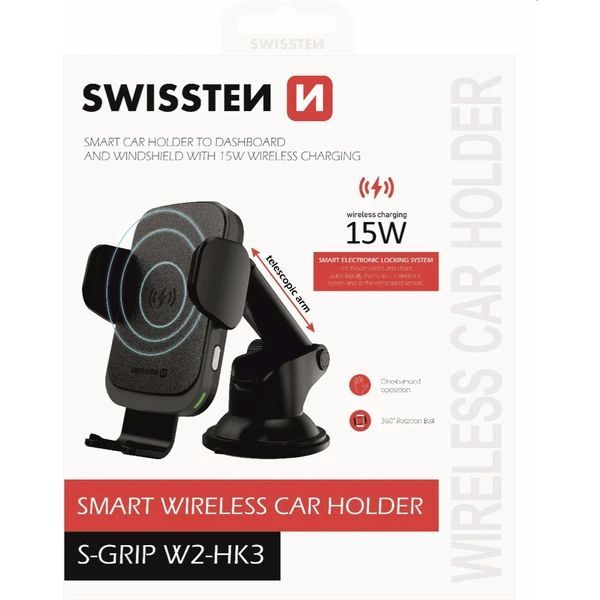 Sw car holder wireless charger s-grip W2-HK3