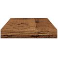 vidaXL Nástenné police 4 ks staré drevo 40x20x1,5 cm, kompozitné drevo