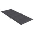 vidaXL Podložky na záhradné stoličky, vysoké operadlo 6 ks 120x50x3 cm