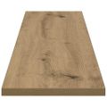 vidaXL Polica na knihy 3 úrovní 4 ks 100 x 20 x 1,5 cm Hnedá