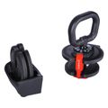 Jednoručná / obojručná variabilná činka / kettlebell HMS SGR18 PRO SET 2v1 40 kg