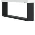 vidaXL TV skrinka biela 160x35x55 cm spracované drevo