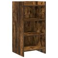 vidaXL Servírovacia skriňa Dymový dub 40 x 36 x 80 cm Kompozitné drevo