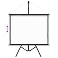 vidaXL Projekčné plátno so statívom 50" 4:3