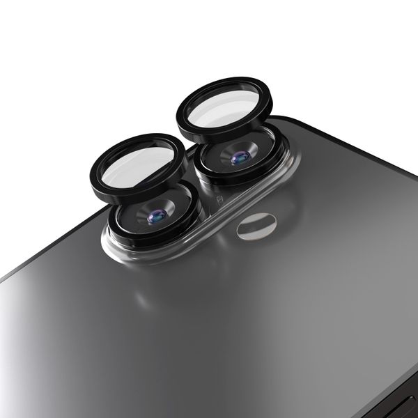 Etteri camera lens protector for iPhone 16 / 16 Plus black
