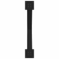vidaXL Nohy k jedálenskému stolu v tvare X, 3 ks, čierne, 90 x (72-73) cm, oceľové