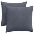 vidaXL Vankúše na pohovku 2 pcs Tmavo šedá 45 x 45 cm
