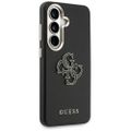 Puzdro Guess Grained Big 4G Metal Logo pre Samsung Galaxy S26 čierne