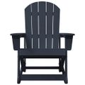 vidaXL Adirondack hojdacie kreslá 2 ks Námornícka modrá HDPE