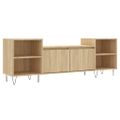 vidaXL TV skrinka dub sonoma 160x35x55 cm spracované drevo