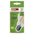 LED žiarovka Filament A60 / E27 / 11 W (100 W) / 1 521 lm / neutrálna biela / stmievateľná
