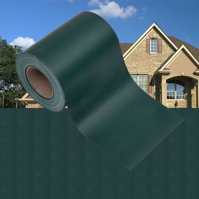 vidaXL PVC ochranná páska na ochranu súkromia 35x0,19 m matná zelená