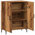 vidaXL Komoda staré drevo 69,5x34x90 cm kompozitné drevo