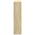 vidaXL Deliaca stena dub sonoma 100x33x135 cm kompozitné drevo