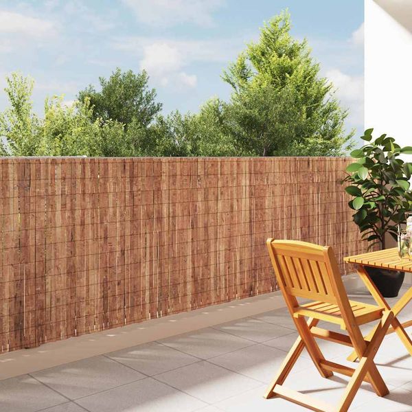 vidaXL Plot z kôry Hnedá 400 x 125cm Kôra