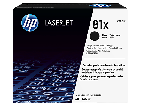 HP 81X tlačová kazeta čierna veľká, CF281X