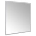 vidaXL Zrkadlo do kúpeľne s LED Priehľadná 60 x 60 cm tvrdené sklo