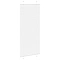 vidaXL plisovaná roleta biela 90x200 cm šírka látky 89,4 cm