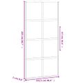 vidaXL Posuvné dvere čierne 102,5x205 cm tvrdené sklo a hliník