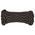 vidaXL Lodné lano čierne 3 mm 100 m polypropylén