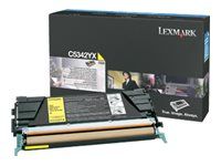Extra vysoká výťažnosť - žltá - originálna - kazeta s farbivom LCCP - pre Lexmark C534dn, C534dtn, C534n