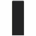 vidaXL Servírovacia skriňa ELST Čierna 40 x 35 x 100.5 cm