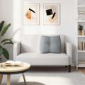 vidaXL Poduška na chrbát Svetlosivá 60 x 24 x 50 cm látka