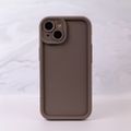 Rim TPU puzdro pre Samsung Galaxy A14 4G / A14 5G hnedé
