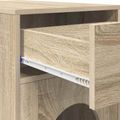 vidaXL Mačka Dom Sonoma 72 x 42,5 x 70 cm Kompozitné drevo