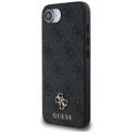Guess HC MagSafe PU 4G Small 4G and Classic case pre iPhone 16e Čierna