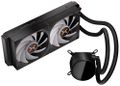Krux vodný chladič CPU HydroX 240 ARGB / 2x120mm ARGB / PWM / AMD i Intel AiO vodné chladenie, 240mm radiátor, 2× 120mm PWM ARGB ventilátor, infinity mirror pumpa, Intel/AMD kompatibilita, čierne
