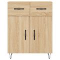 vidaXL Vysoká skrinka dub sonoma 69,5x34x180 cm spracované drevo