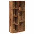 vidaXL Knižnica staré drevo 50x25x104 cm