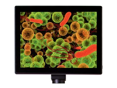 Mikroskopový digitálny fotoaparát Levenhuk 5M s LCD obrazovkou 9,4"