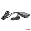 Nabíjačka do auta 4x USB s predlžovacím káblom AMiO-01986